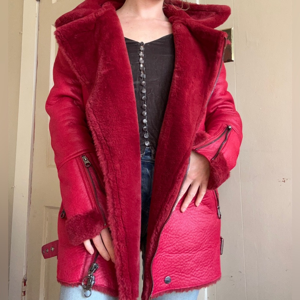 Bershka Faux Suede jacket